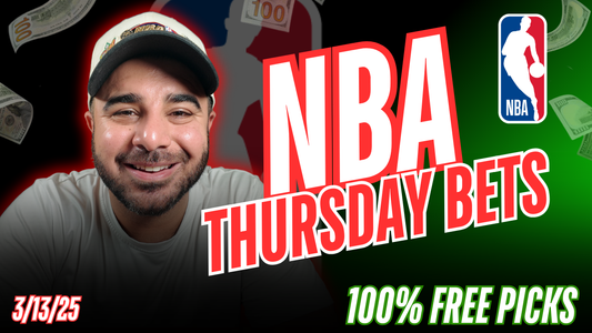 NBA Picks Today 3/13/2025 | Best Bets, LOCKS  & Player Props