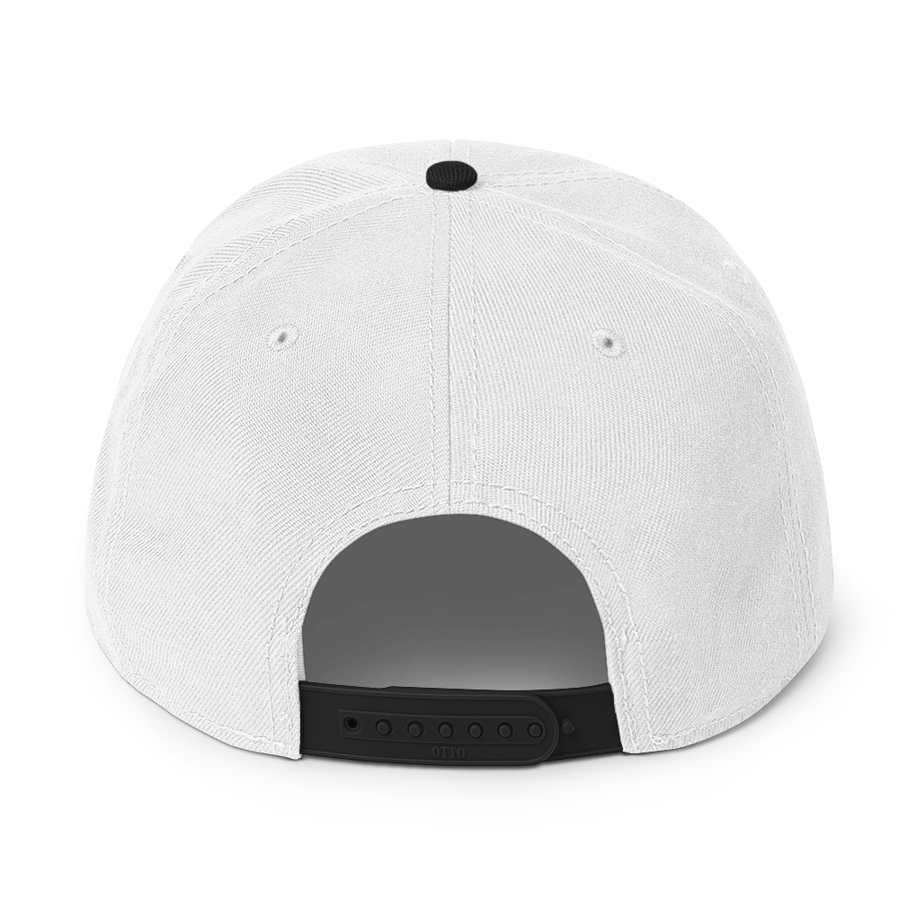 Black & White Simply Basketball Hat